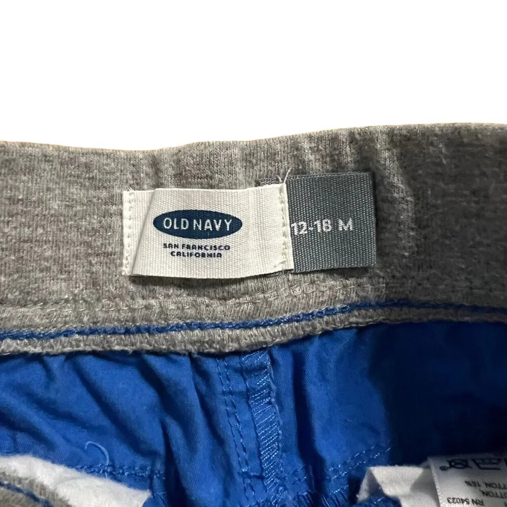 Old Navy 12-18m or 3T Blue Pull-On Shorts